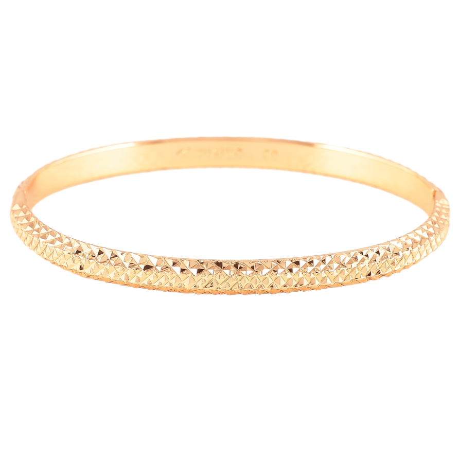 Браслет Xuping Позолота 18K Декоративный узор ø 6см х 4мм фото №1