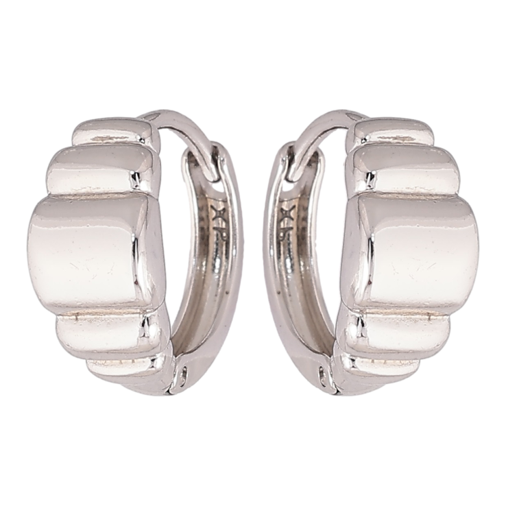 Сережки Xuping Родій колечка «Декоративний візерунок» фото №3