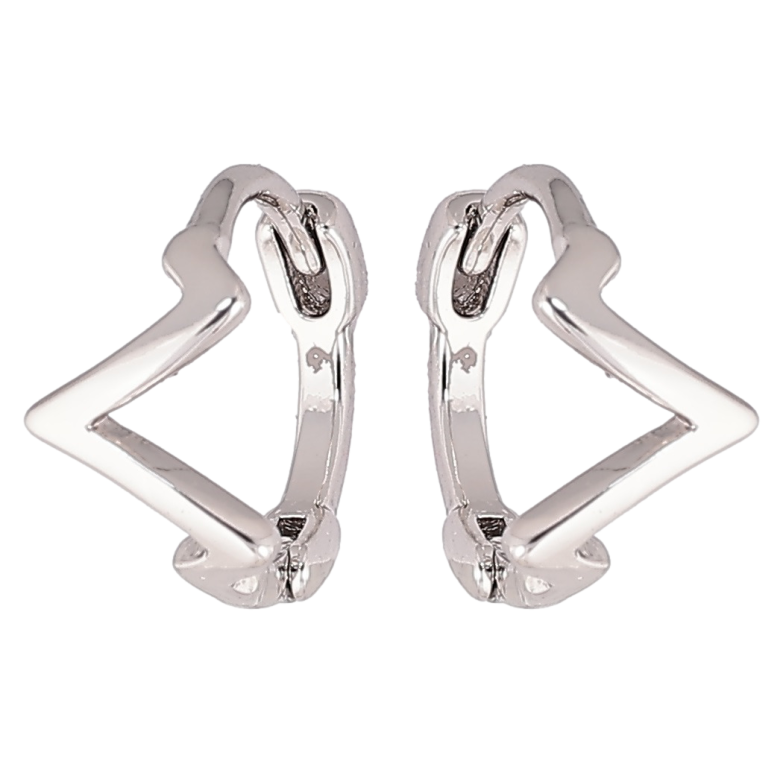 Сережки Xuping Родій колечка «Декоративний візерунок» фото №1