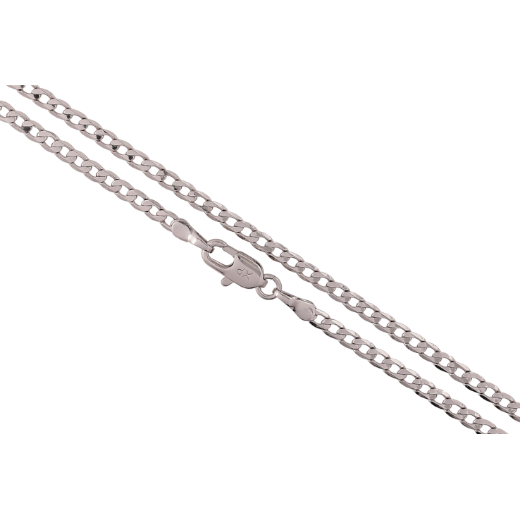 Ланцюжок Xuping Родій «Плетіння Панцирне» довжина 54см х 3.5мм фото №19 Ланцюжок Xuping Родій «Плетіння Панцирне» довжина 54см х 3.5мм фото №19