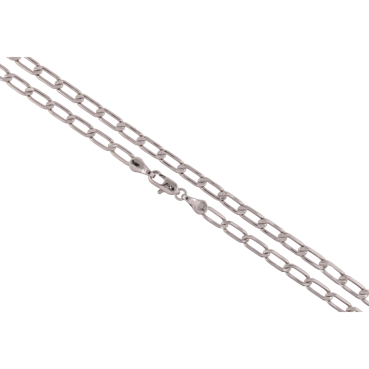 Ланцюжок Xuping Родій «Плетіння Панцирне» довжина 44см х 4мм фото №22 Ланцюжок Xuping Родій «Плетіння Панцирне» довжина 44см х 4мм фото №22