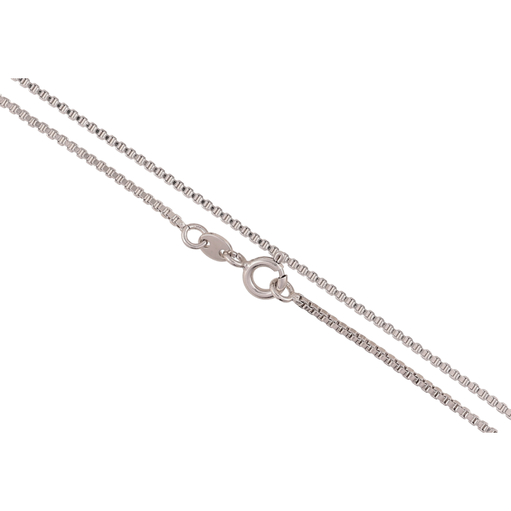 Ланцюжок Xuping Родій «Плетіння Венеціанське» довжина 45см х 1.5мм фото №25 Ланцюжок Xuping Родій «Плетіння Венеціанське» довжина 45см х 1.5мм фото №25