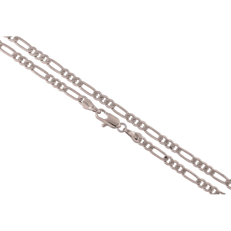 Ланцюжок Xuping Родій «Плетіння Фігаро» довжина 49см х 3.5мм фото №14 Ланцюжок Xuping Родій «Плетіння Фігаро» довжина 49см х 3.5мм фото №14