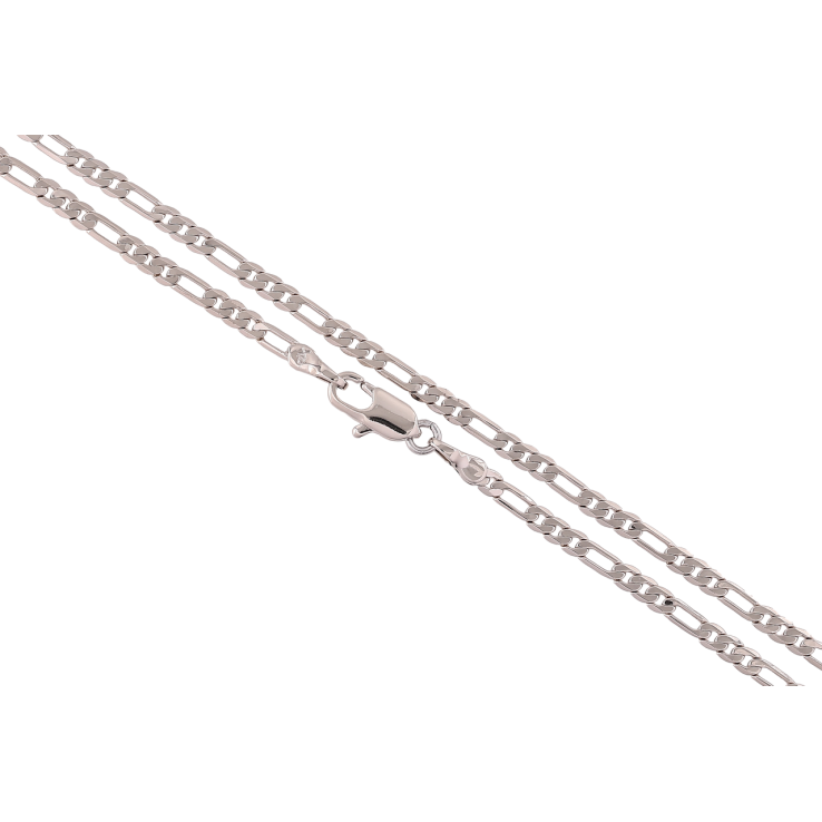 Ланцюжок Xuping Родій «Плетіння Фігаро» довжина 45см х 2.5мм фото №21 Ланцюжок Xuping Родій «Плетіння Фігаро» довжина 45см х 2.5мм фото №21