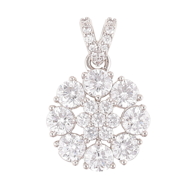 Кулон Xuping Родій «Інкрустація цирконієм» для ланцюжка до 4мм фото №1