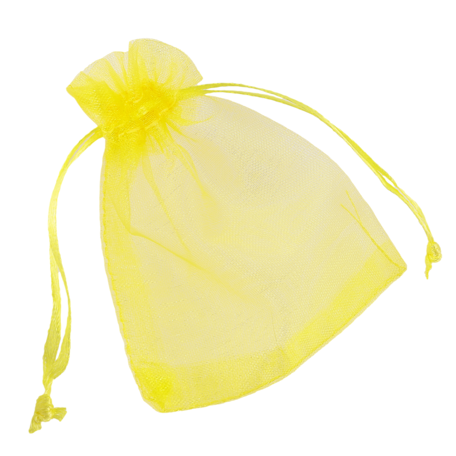 Мішечок подарунковий з органзи «Колір жовтий» розмір 7х9см ціна за 1 шт. фото №1 Мішечок подарунковий з органзи «Колір жовтий» розмір 7х9см ціна за 1 шт. фото №1
