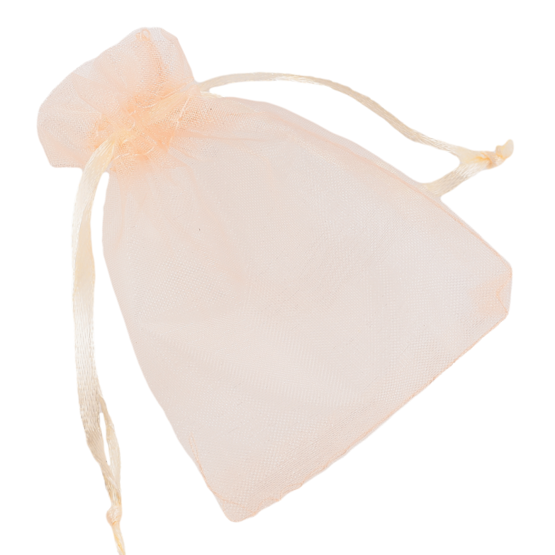 Мішечок подарунковий з органзи «Колір персиковий» розмір 7х9см ціна за 1 шт. фото №1 Мішечок подарунковий з органзи «Колір персиковий» розмір 7х9см ціна за 1 шт. фото №1