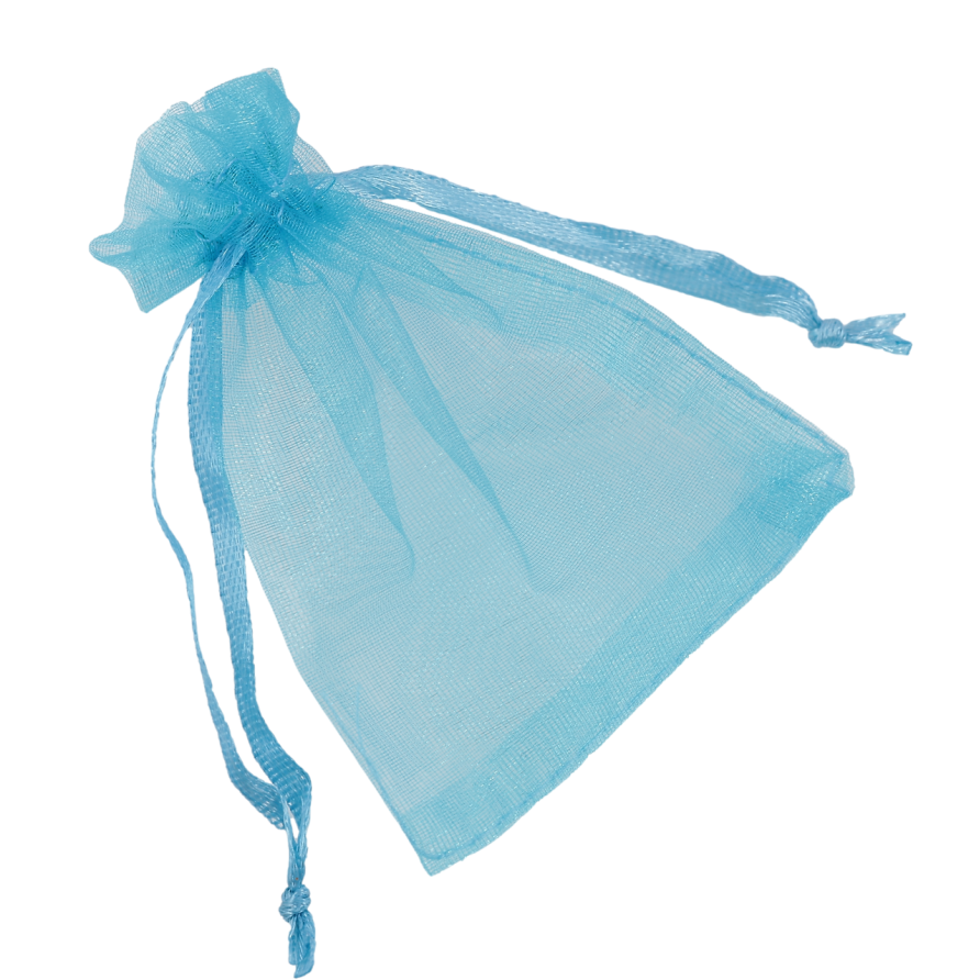 Мішечок подарунковий з органзи «Колір блакитний» розмір 7х9см ціна за 1 шт. фото №1 Мішечок подарунковий з органзи «Колір блакитний» розмір 7х9см ціна за 1 шт. фото №1