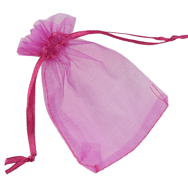 Мішечок подарунковий з органзи «Колір фуксі» розмір 7х9см ціна за 1 шт. фото №1 Мішечок подарунковий з органзи «Колір фуксі» розмір 7х9см ціна за 1 шт. фото №1