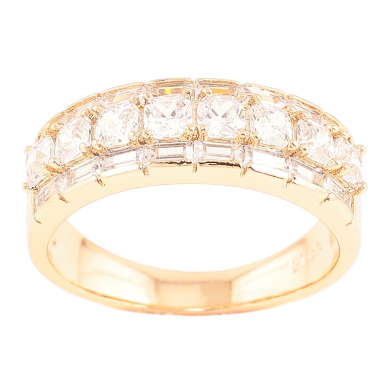 Каблучка Xuping Позолота 18K «Інкрустація цирконієм» фото №5