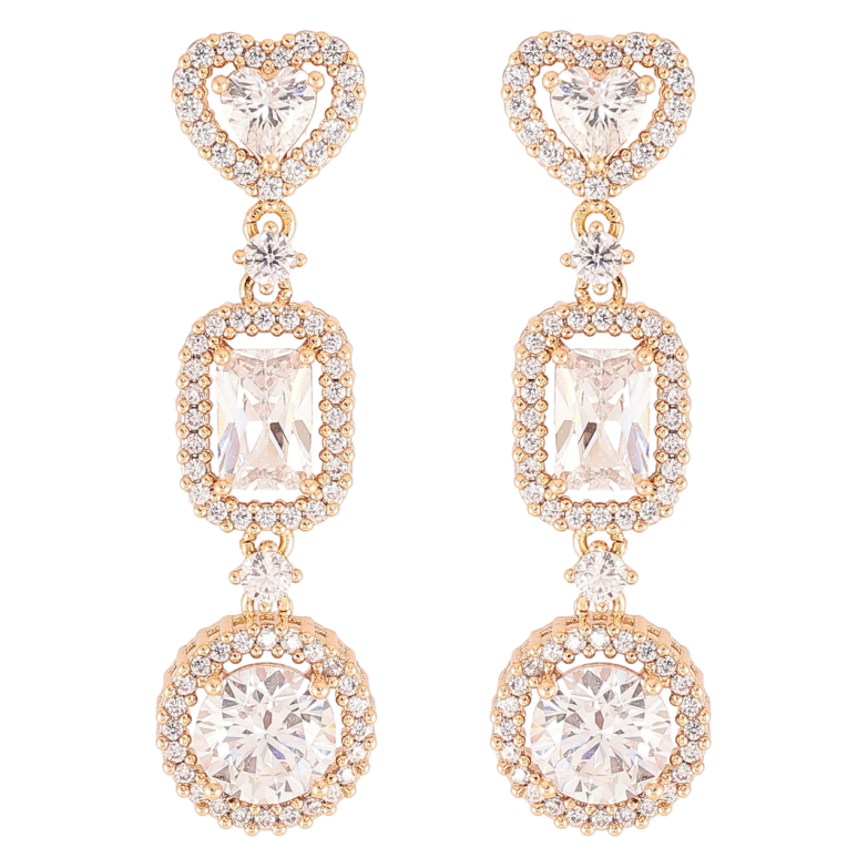 Сережки Xuping JEAN GOUJON Позолота 18K пусети «Витончені кришталеві підвіски» фото №1 Сережки Xuping JEAN GOUJON Позолота 18K пусети «Витончені кришталеві підвіски» фото №1