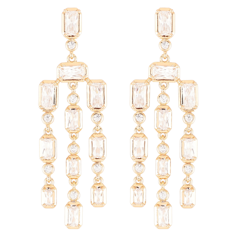 Сережки Xuping JEAN GOUJON Позолота 18K пусети «Декоративні кришталеві підвіски» фото №1 Сережки Xuping JEAN GOUJON Позолота 18K пусети «Декоративні кришталеві підвіски» фото №1