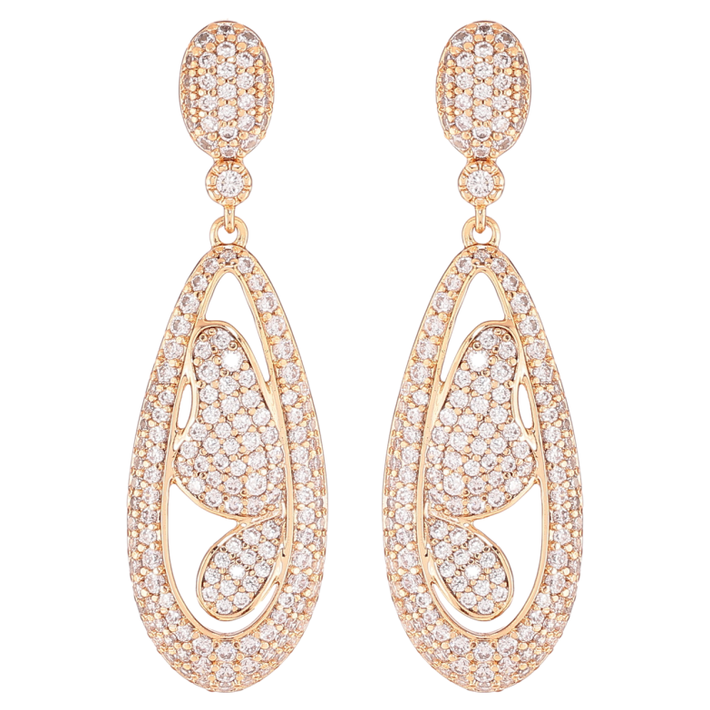 Сережки Xuping JEAN GOUJON Позолота 18K пусети «Підвіски метелики з інкрустацією цирконієм» фото №1 Сережки Xuping JEAN GOUJON Позолота 18K пусети «Підвіски метелики з інкрустацією цирконієм» фото №1