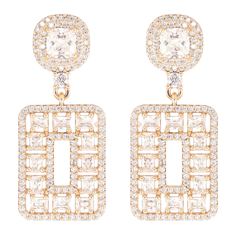 Сережки Xuping JEAN GOUJON Позолота 18K пусети «Підвіски з інкрустацією цирконієм» фото №1 Сережки Xuping JEAN GOUJON Позолота 18K пусети «Підвіски з інкрустацією цирконієм» фото №1