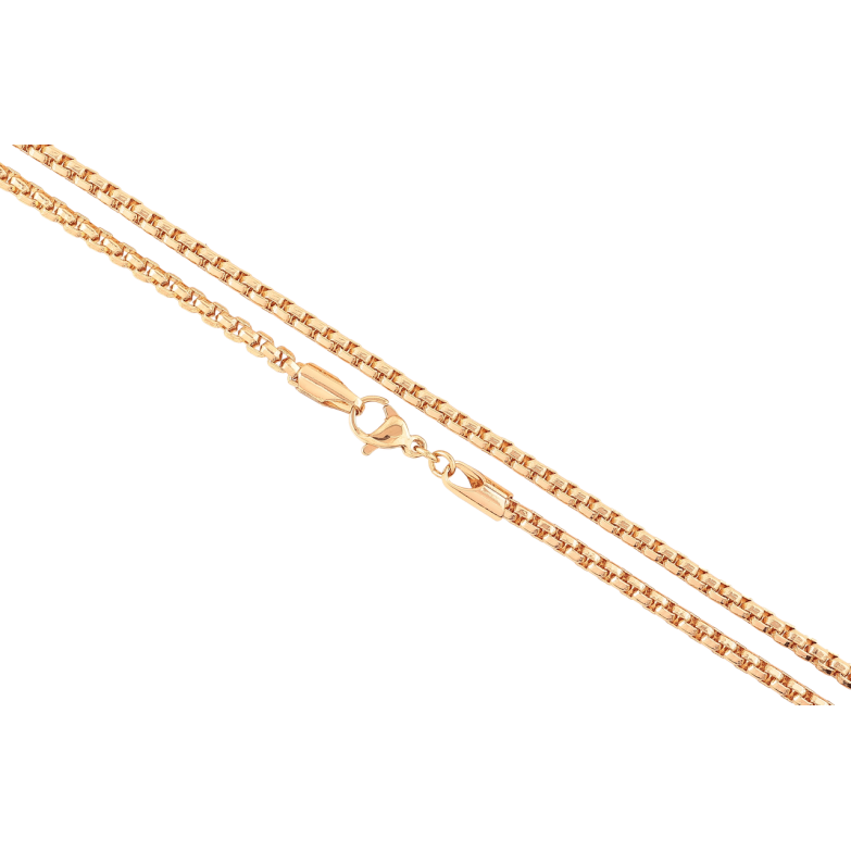 Ланцюжок Xuping Позолота 18K «Плетіння Венеціанське» довжина 45см х 2.5мм фото №1