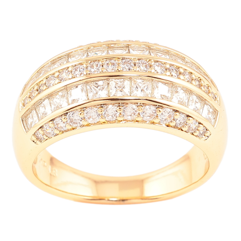 Каблучка Xuping Позолота 18K «Інкрустація цирконієм» фото №1