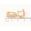Серьги Xuping Позолота 18K английский замок Узор с цирконием фото №2