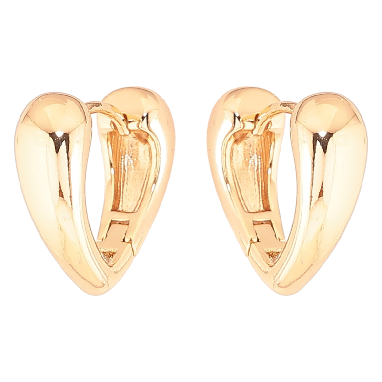 Сережки Xuping Позолота 18K колечка «Фігурні» фото №1 Сережки Xuping Позолота 18K колечка «Фігурні» фото №1