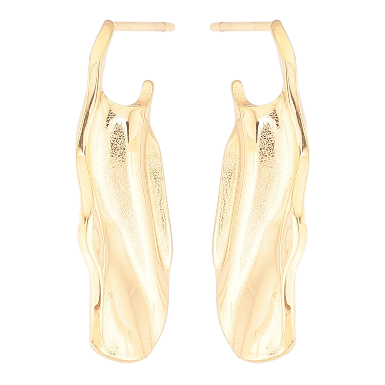 Сережки Xuping TTM Stainless Steel колір 14К пусети «Декоративні» фото №3