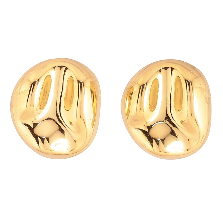 Сережки Xuping TTM Stainless Steel колір 14К пусети «Фігурні» фото №11