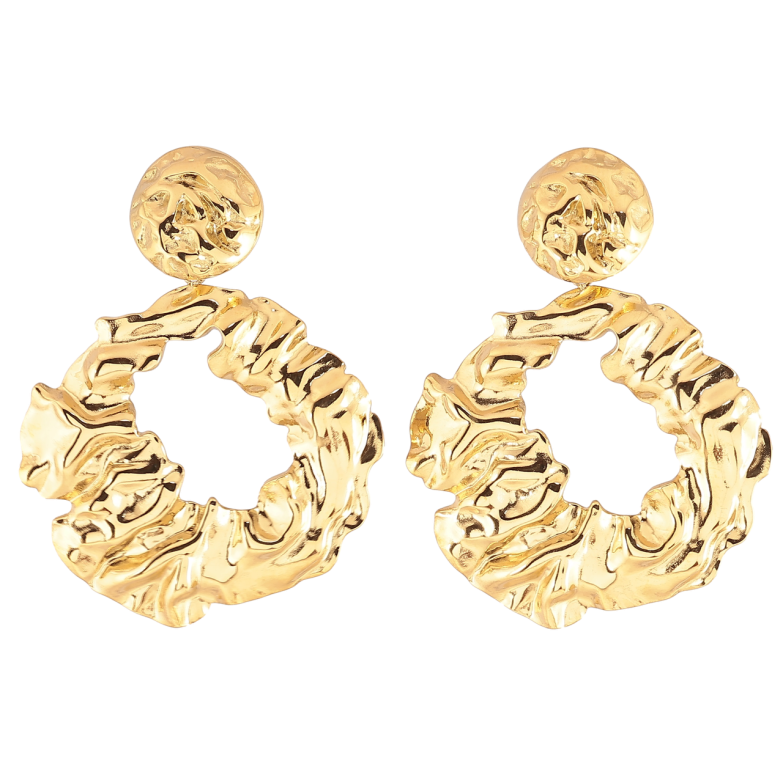 Сережки Xuping TTM Stainless Steel колір 14К пусети «Декоративні підвіски» фото №1