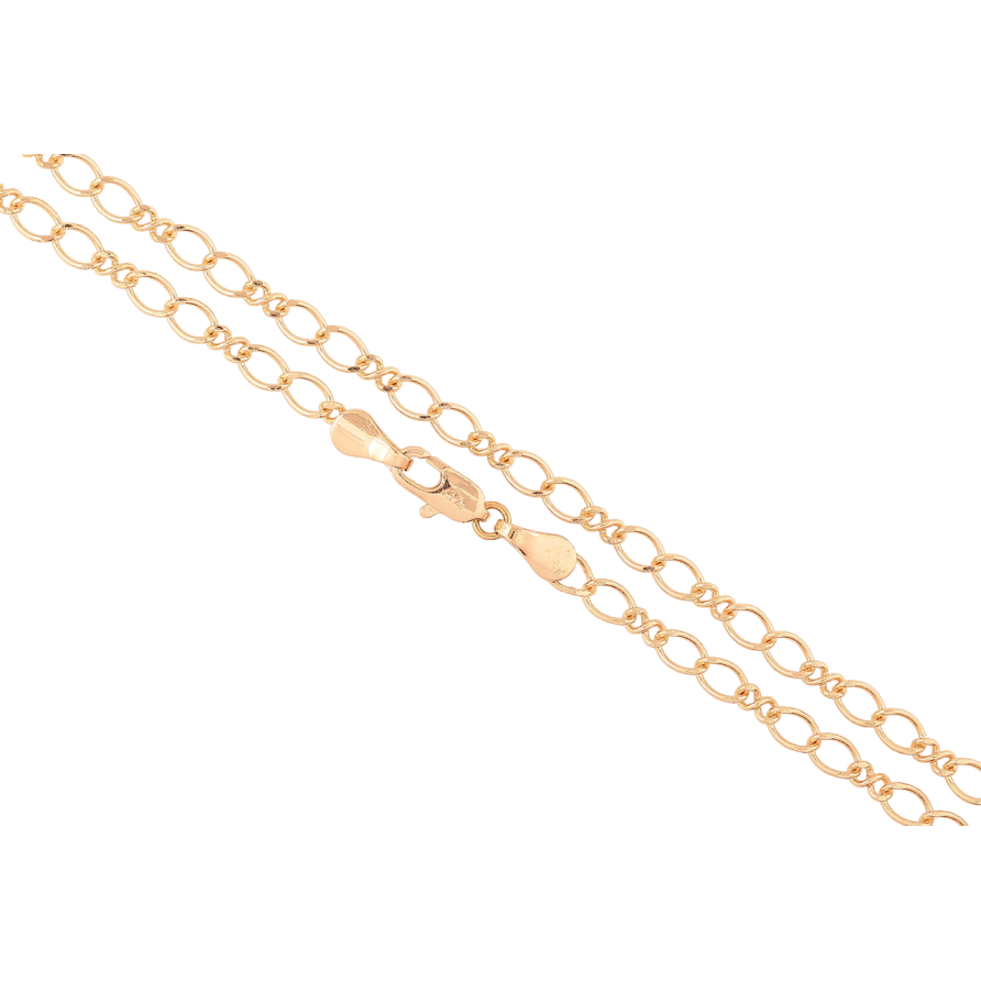 Цепочка Xuping M&L Цвет 18К Плетение Фантазийное длина 49см х 3.5мм фото №1