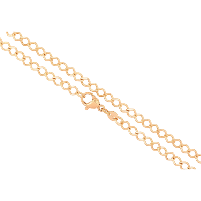 Цепочка Xuping M&L Цвет 18К Плетение Ромб длина 44см х 4мм фото №1 Цепочка Xuping M&L Цвет 18К Плетение Ромб длина 44см х 4мм фото №1