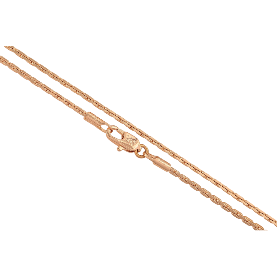 Ланцюжок Xuping M&L Колір 18К «Плетіння Якірне» довжина 45см х 1.5мм фото №1