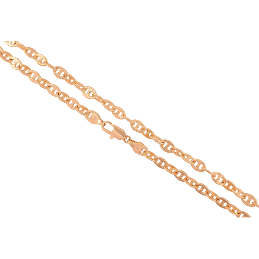 Ланцюжок Xuping M&L Колір 18К «Плетіння Морський ланцюг» довжина 45см х 5мм фото №1