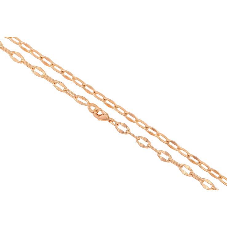 Ланцюжок Xuping M&L Колір 18К «Плетіння Якірне» довжина 45см х 4мм фото №19