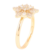 Кольцо Xuping Позолота 18K Звезда с инкрустацией цирконием фото №2