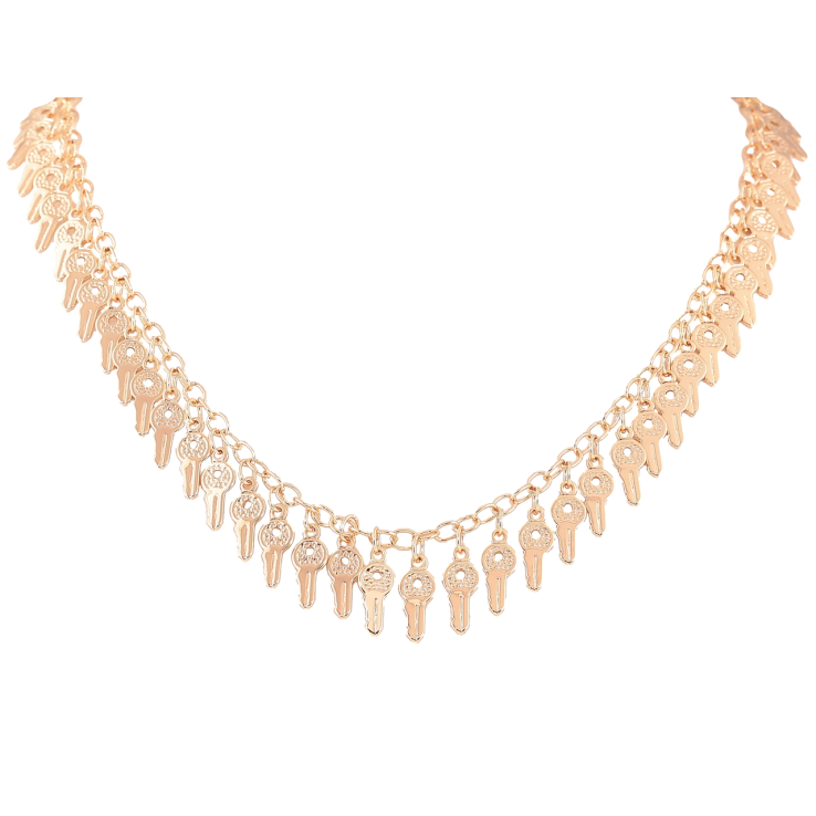 Кольє Xuping M&L Колір 18К «Ключики» довжина 45см х 4мм фото №19 Кольє Xuping M&L Колір 18К «Ключики» довжина 45см х 4мм фото №19