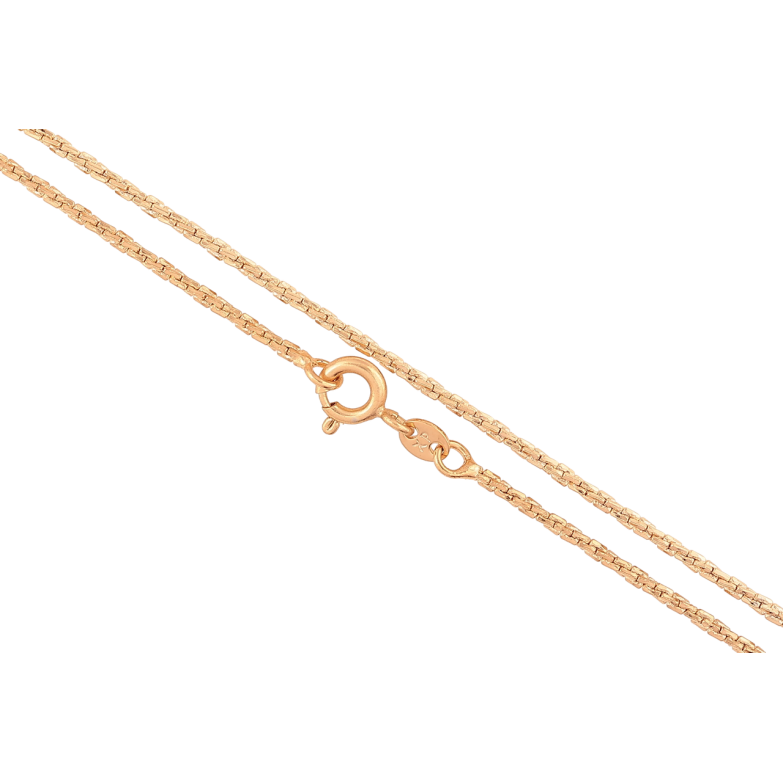 Ланцюжок Xuping Позолота 18K «Плетіння Фантазійне» довжина 45см х 1.5мм фото №1