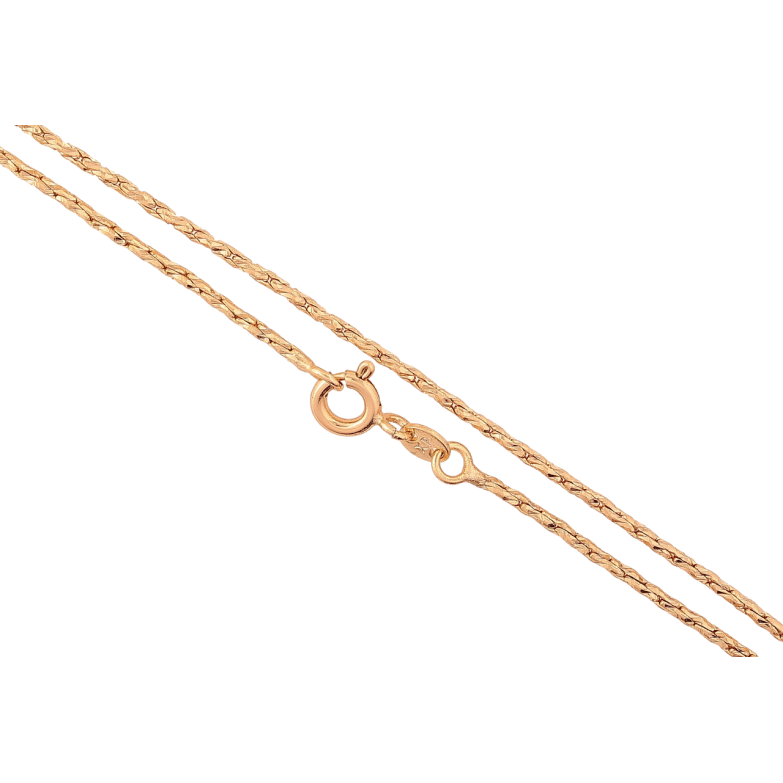 Цепочка Xuping Позолота 18K Плетение Фантазийное длинна 45см х 1мм фото №13