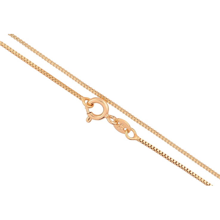 Ланцюжок Xuping Позолота 18K «Плетіння Венеціанське» довжина 45см х 1мм фото №14