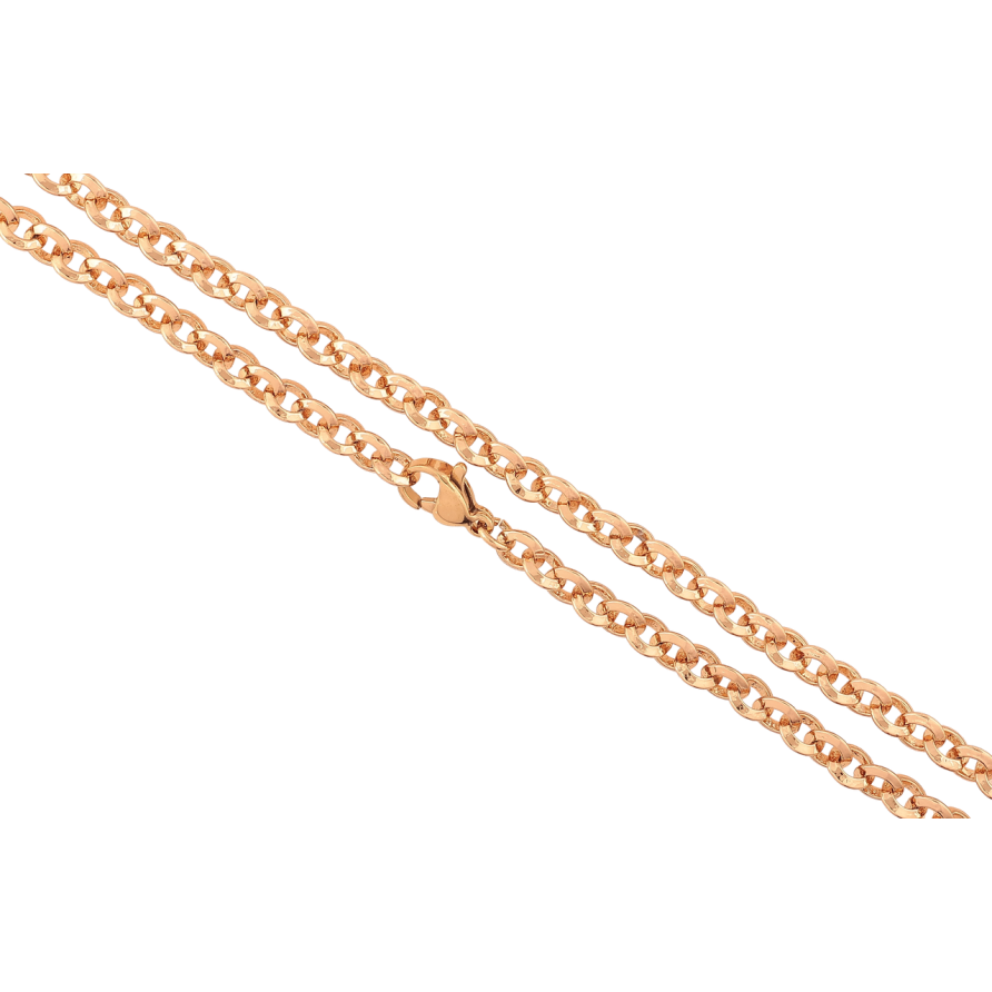 Ланцюжок Xuping Позолота 18K «Плетіння Бельцер» довжина 44см х 4.5мм фото №1