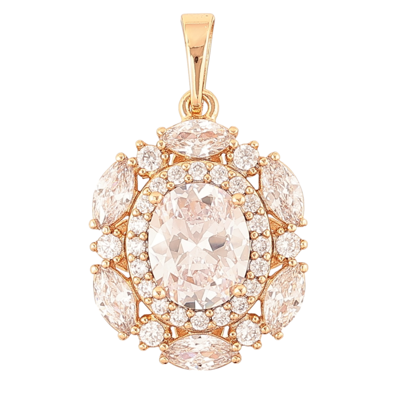 Кулон Xuping Позолота 18K «Інкрустація цирконієм» для ланцюжка до 5мм фото №1