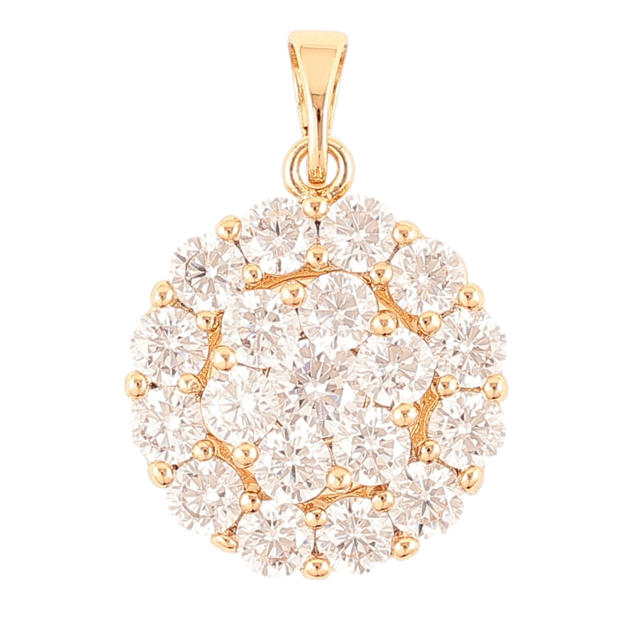 Кулон Xuping Позолота 18K «Інкрустація цирконієм» для ланцюжка до 5мм фото №1