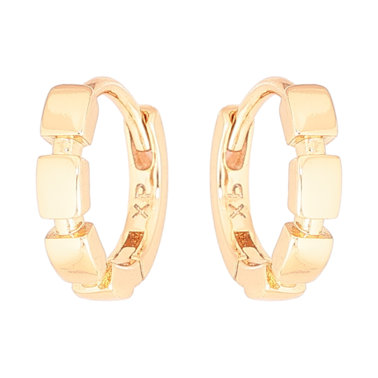 Серьги Xuping Позолота 18K колечки Декоративный узор фото №23