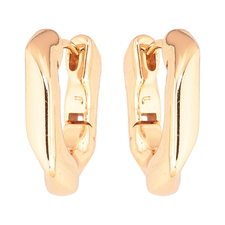 Сережки Xuping Позолота 18K колечка «Фігурні» фото №16 Сережки Xuping Позолота 18K колечка «Фігурні» фото №16