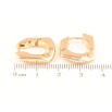 Сережки Xuping Позолота 18K колечка «Фігурні» фото №2