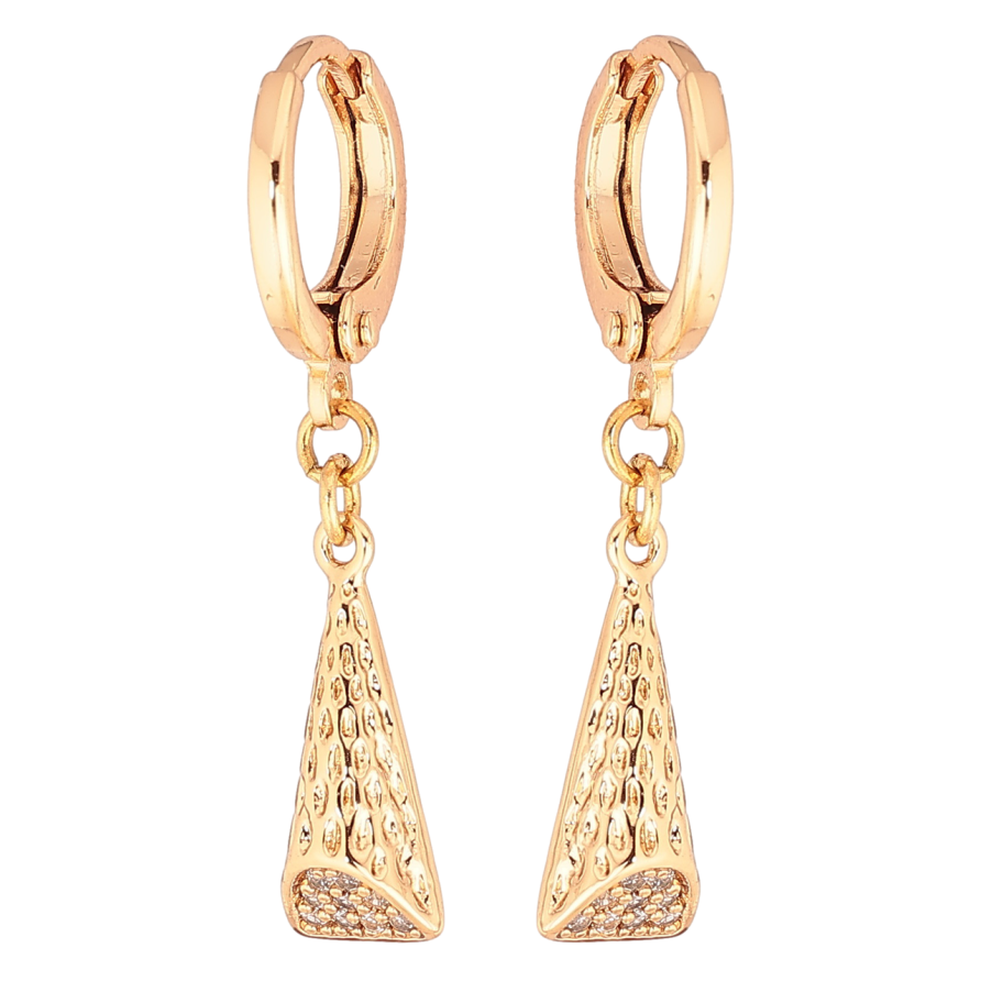 Серьги Xuping Позолота 18K подвески на колечках Декоративные подвески фото №1