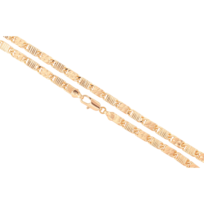 Ланцюжок Xuping M&L Колір 18К «Плетіння Морський ланцюг з візерунком» довжина 41см х 5.5мм фото №4