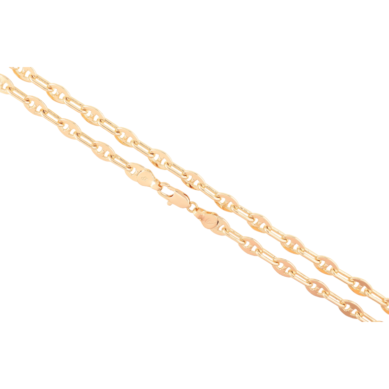 Ланцюжок Xuping M&L Колір 18К «Плетіння Фантазійне довжина 45см х 6мм фото №1