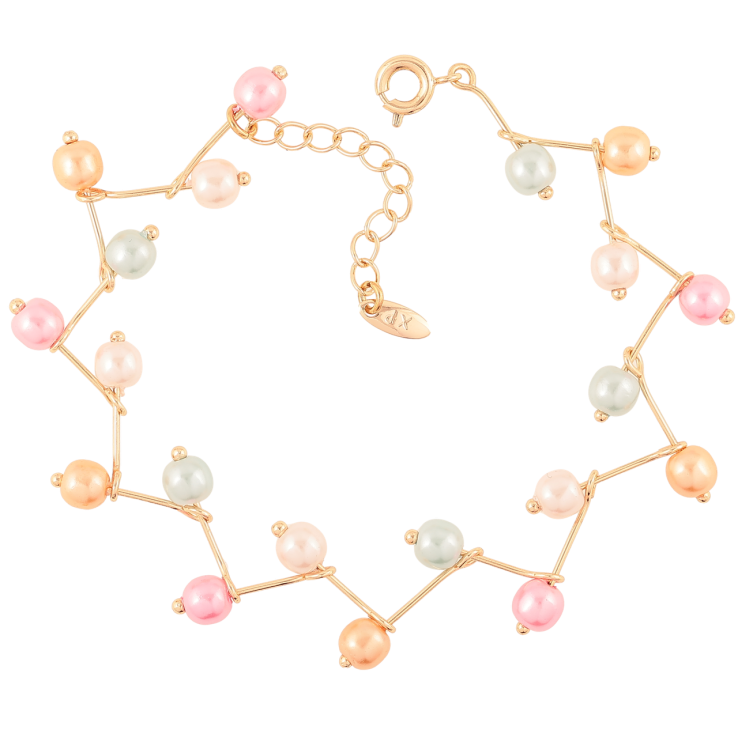 Браслет Xuping M&L Колір 18K «Різнокольорові намистини довжина з доп.ланцюжком 17.5-20см х 13мм фото №18