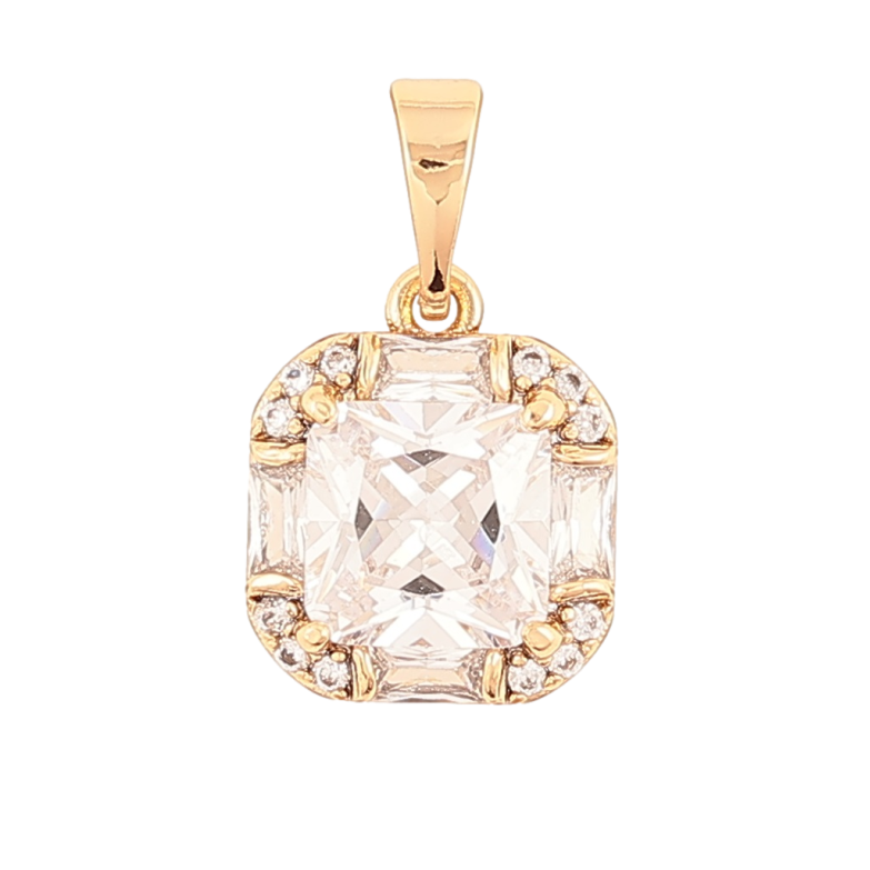 Кулон Xuping Позолота 18K Кришталевий блиск для ланцюжка до 5мм фото №1