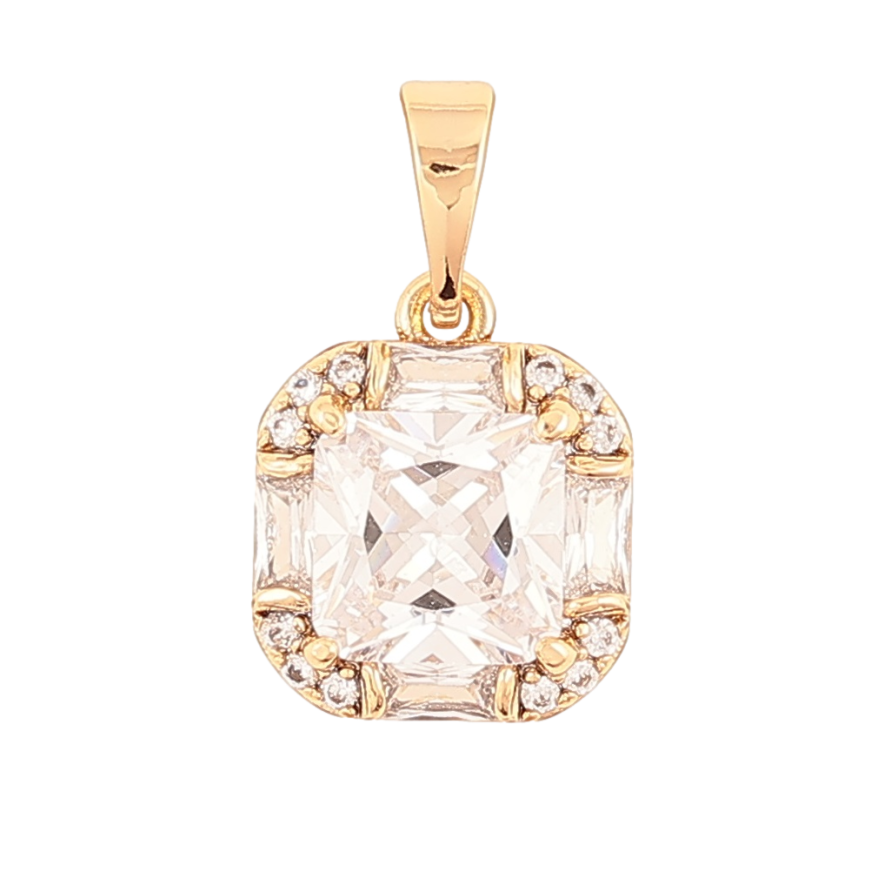 Кулон Xuping Позолота 18K Кришталевий блиск для ланцюжка до 5мм фото №1