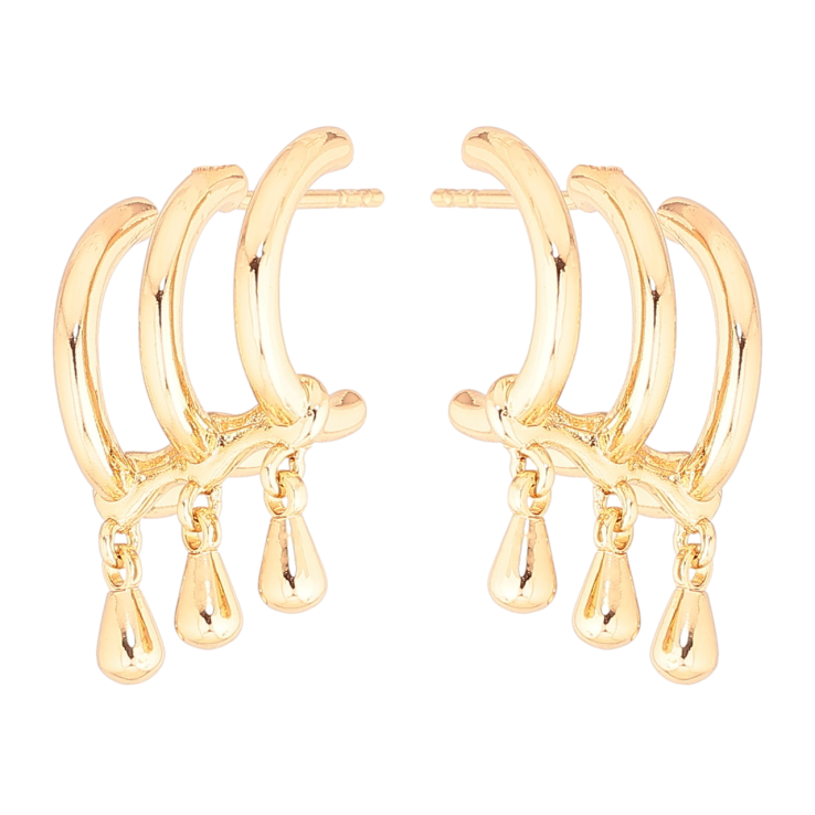 Серьги Xuping Позолота 18K пусеты Декоративные подвески фото №25
