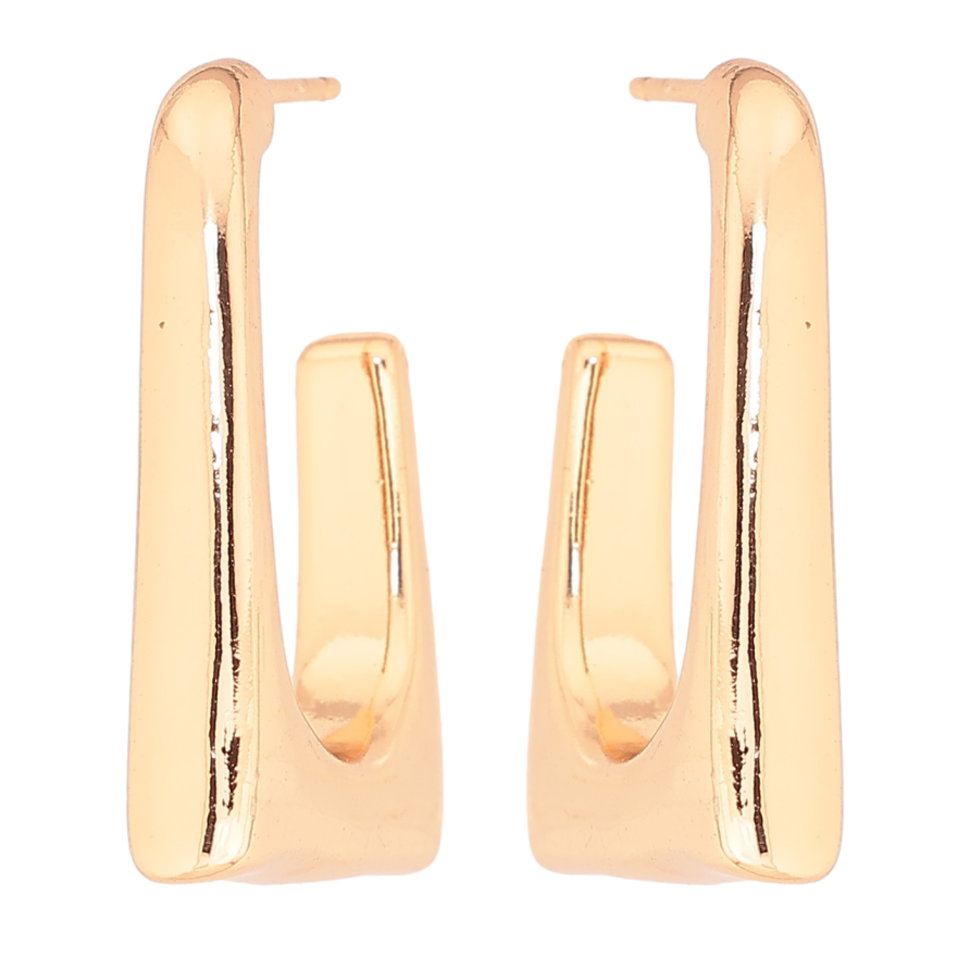 Серьги Xuping Позолота 18K пусеты Декоративные фото №1