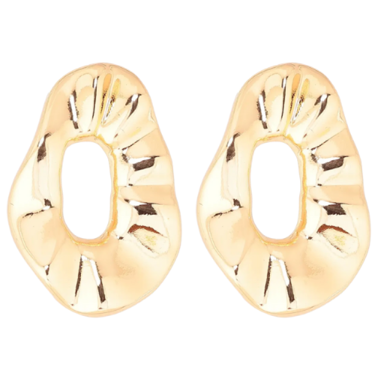 Сережки Xuping Позолота 18K пусети Декоративні овали фото №20